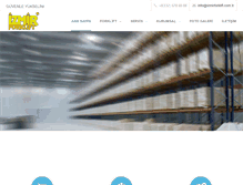 Tablet Screenshot of izmirforklift.com